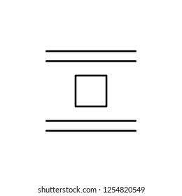 editorial, jump object icon. Element of editorial design icon. Thin line icon for website design and development, app development. Premium icon