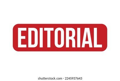 Editorial Rubber Stamp Seal Vector