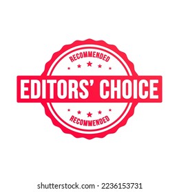 Etiqueta de vectores de compras de elección de los editores 