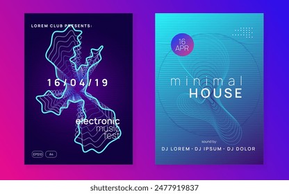 Edm Design. Discotheque Trance Template. Violet Fest Background. Green Dj Banner. Festival Invite. Night Club Flyer. Electronic Radio Invitation. Blue Edm Design