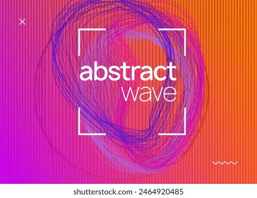 Edm Poster. Pink Fest Magazine. Discotheque Festival Graphic. Night Club Event. Psychedelic Beat Invitation. Concert Cover. Violet Dance Flyer. Blue Edm Poster