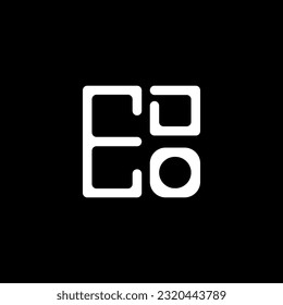 EDO letter logo creative design with vector graphic, EDO simple and modern logo. EDO luxurious alphabet design  