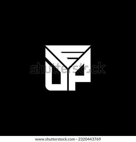 EDP letter logo creative design with vector graphic, EDP simple and modern logo. EDP luxurious alphabet design  
