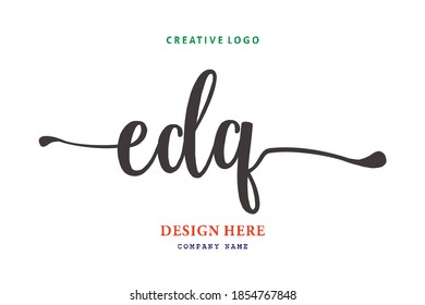El logotipo de la inscripción EDQ es sencillo, fácil de entender y autorizado