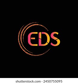 EDS Letter Initial Logo Design Vorlage Vektorillustration