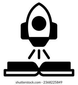 Icono de objeto de ilustración Edtech Startups