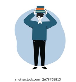 Bildung 4 Vektorgrafik-Designgrafik