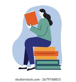 Educación 4 ilustración de diseño de Arte vectorial