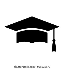 Education abstract vector icon on white background