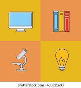 education and academia related icons image 