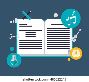 education and academia related icons image 