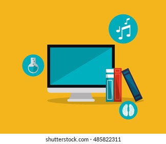 education and academia related icons image 