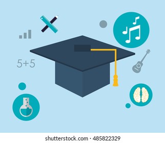 Education And Academia Related Icons Image 