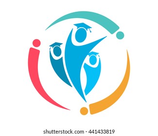 education academic figure image vector icon logo symbol