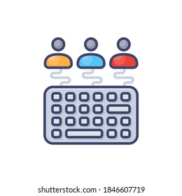 Education For All icon in vector. Logotype
