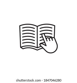 Icono Educación para todos en vector. Logotipo
