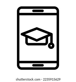 Education App Vector Icon Design
