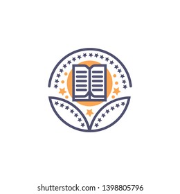 Education award icon- vector sign.