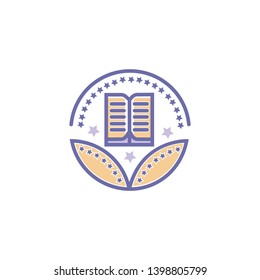 Education award icon- vector sign.