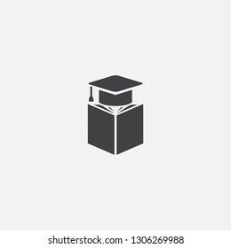 education base icon. Simple sign illustration. education symbol design. Can be used for web, print and mobile