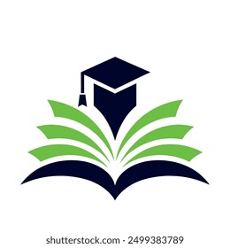 Education Book concept Logo Design