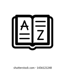 Education - Book, dictionary, knowledge Icon