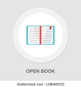 Education Book Icon - Library Or Bookstore Icon - Vector Literature Symbol