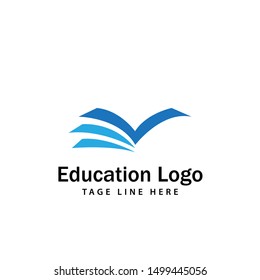 Open Book Vector Logo Template Stock Vector (royalty Free) 678332227 