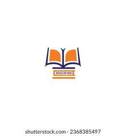 Education Book Logo and Icon vector Template Logo illustration.