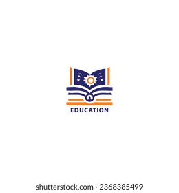 Education Book Logo and Icon vector Template Logo illustration.