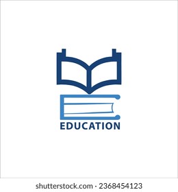 Education Book Logo and Icon vector Template Logo illustration.