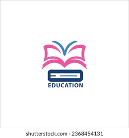 Education Book Logo and Icon vector Template Logo illustration.