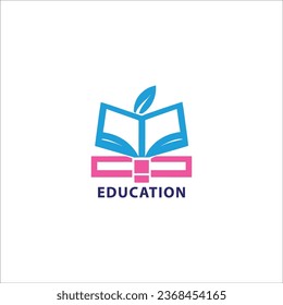 Education Book Logo and Icon vector Template Logo illustration.