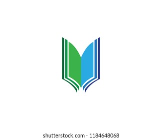 Education book Logo Template vector illustration design