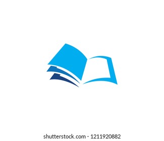 Education Book Logo Template vector illustration design