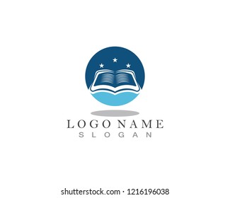Education Book Logo Template vector illustration