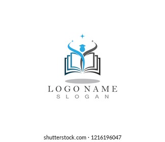 Education Book Logo Template vector illustration
