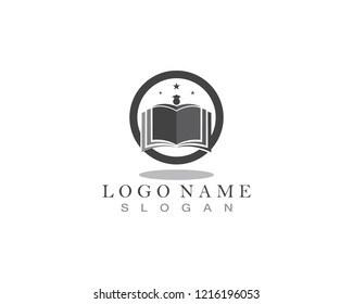 Education Book Logo Template vector illustration