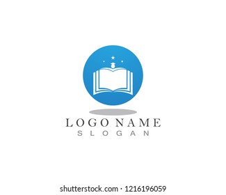 Education Book Logo Template vector illustration
