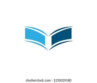 Education Book Logo Template vector illustration design