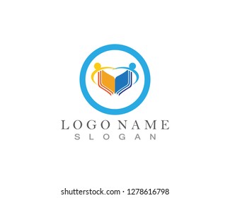 Education book logos