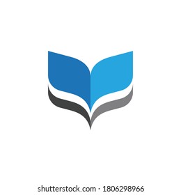 Education Book Template vector icon illustration design