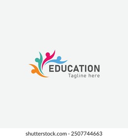 
Education Book University Logo Design Modern Vector Template Icon.