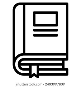 education book vector object illustration