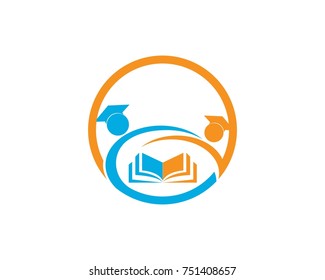 Education books logos