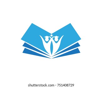 Education books logos