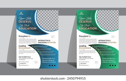 Education Brochure or Flyer Template