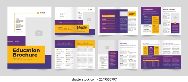 Education Brochure School Brochure template design