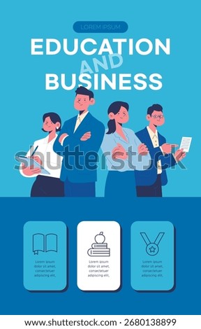 Education and Business Collaboration. 
Instructions for classes taught by instructors or experts.