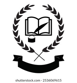 Education business logo  design vector template